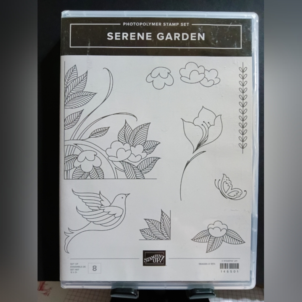 Stampin' Up! Serene Garden Stamp & Die Set